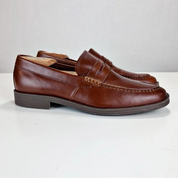 Sperry Men's Manchester Top-Sider Sperry Size 10M Cognac Penny Loafer Academia - Picture 1 of 9